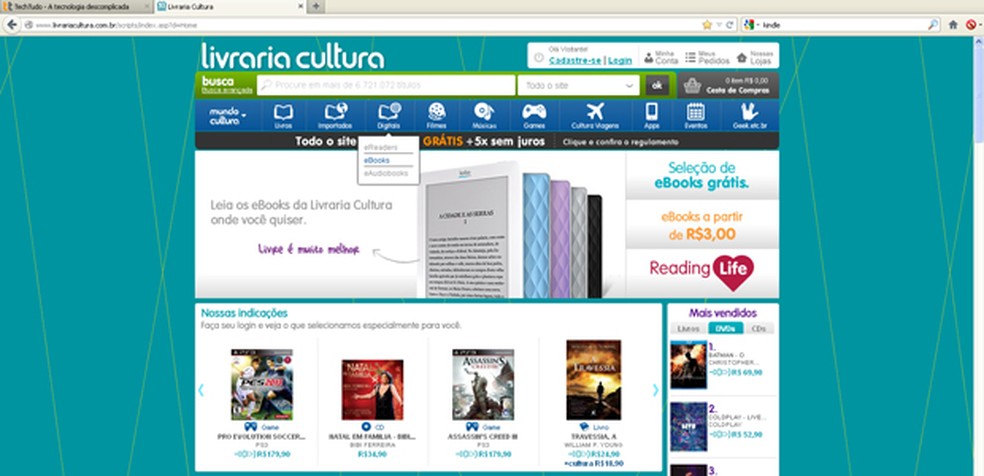 Veja como comprar e books em português na Amazon Google Play e outros