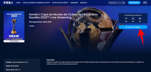 AO VIVO 🔴 SORTEIO DO MUNDIAL DE CLUBES DA FIFA 2021 