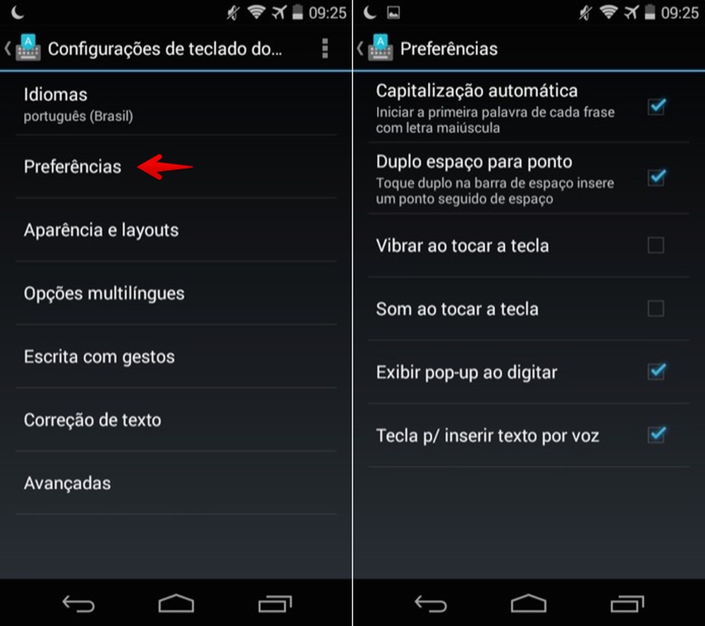 Veja como desativar o som e vibração do teclado do Android