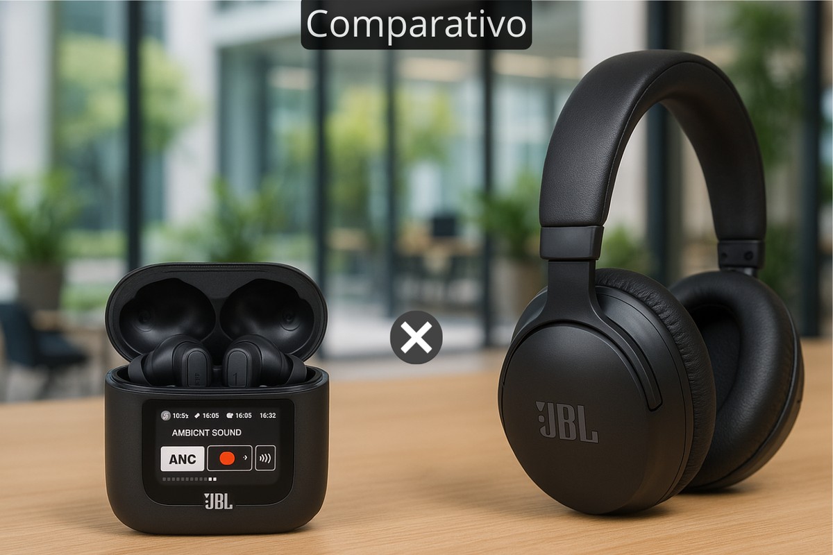 Qual é melhor? Comparamos os fones JBL Tour One M2 e JBL Tour Pro 2