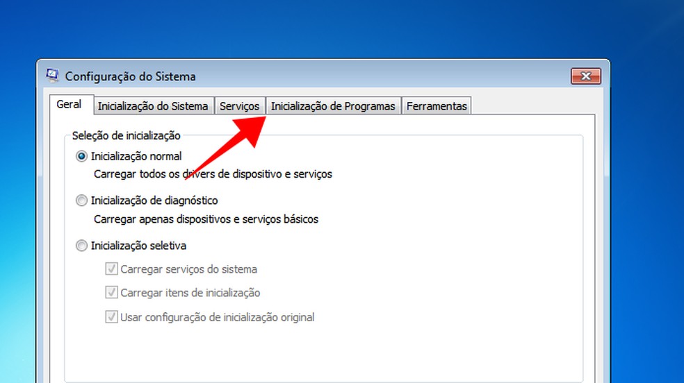 Alterar e desativar programas de inicialização do Windows