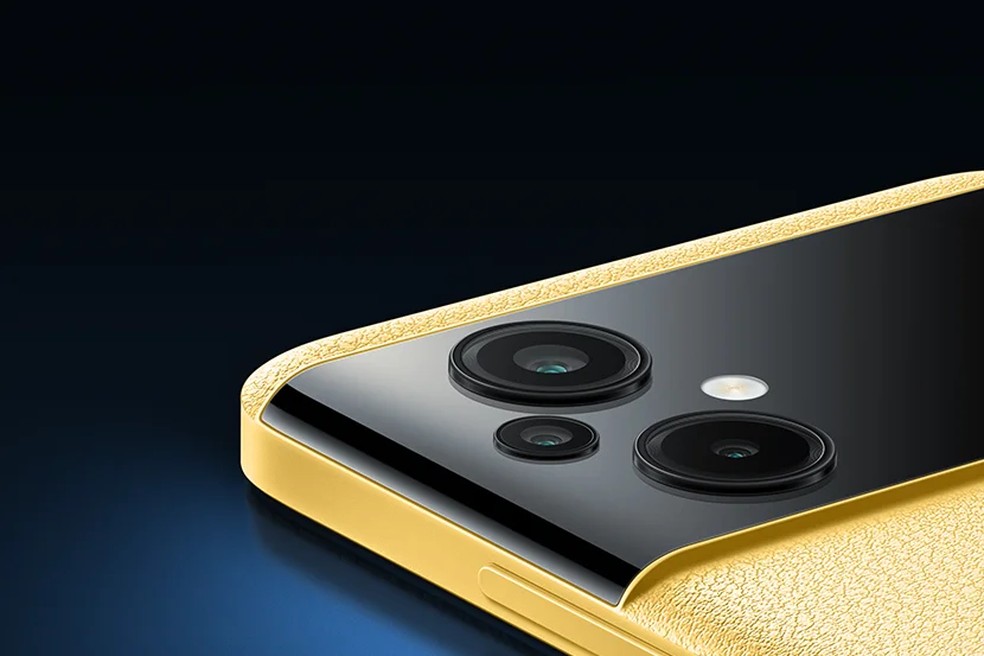 Sistema de câmeras do Poco M5 — Foto: Reprodução/Xiaomi
