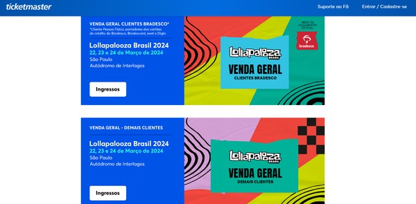 Lollapalooza 2024: veja line-up e como comprar ingressos no Ticketmaster