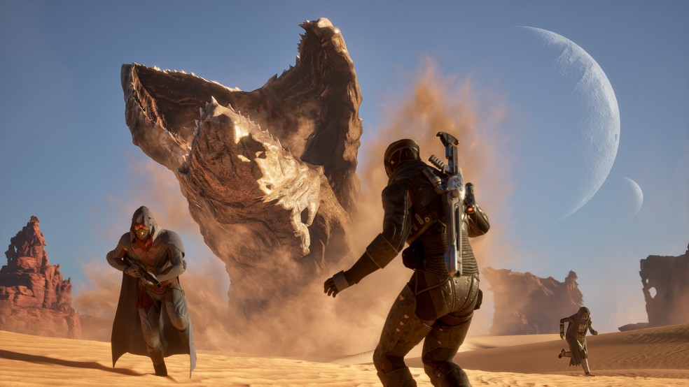 Dune: Awakening é ambientado no Universo de Duna — Foto: Reprodução/Steam