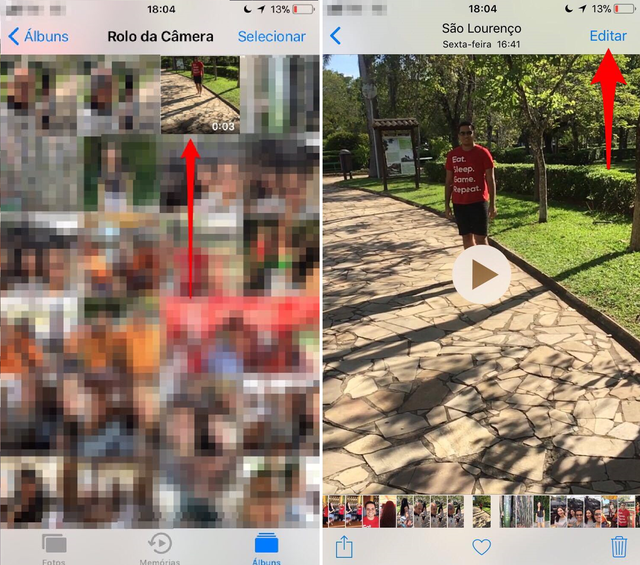 Como editar vídeo em câmera lenta no iPhone