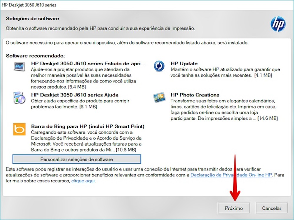 Como baixar o driver da impressora HP Deskjet 3050 J610 grátis