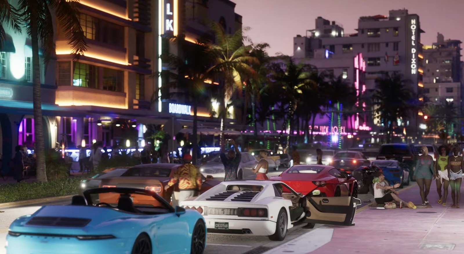 Take do primeiro trailer de GTA 6, divulgado após vazamento — Foto: Reprodução/Rockstar