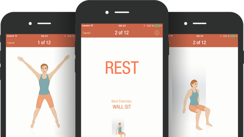 Seven Exercise App 7 Minute Workout Seven | Software | TechTudo
