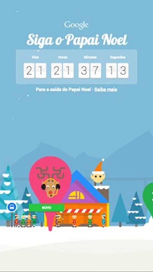 Siga o Papai Noel com o rastreador em tempo real da Google - TecMundo