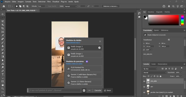 Montagens perfeitas? Aprenda a unir imagens com Photoshop e Nano Banana Pro