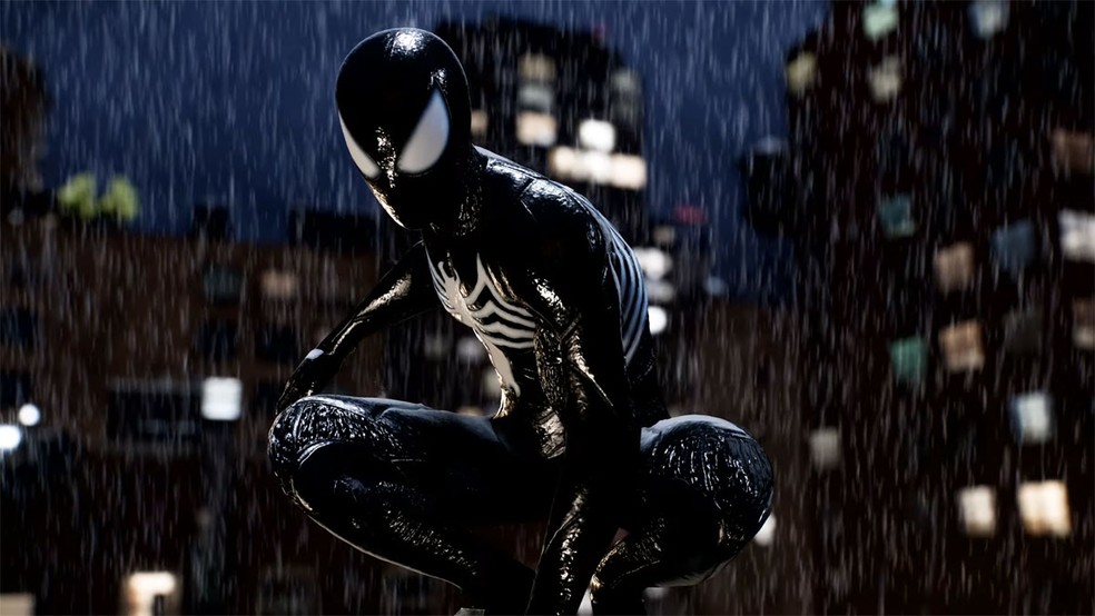 In Spider-Man 2, Peter Parker will have to deal with the symbiote uniform that makes him violent and will later become the villain Venom — Photo: Reproduction/PlayStation