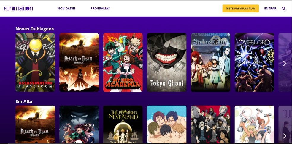 Conheça o Funimation, streaming de anime da Sony