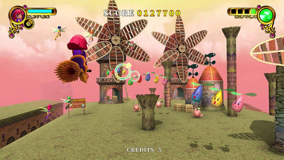 Rainbow Cotton é uma versão remasterizada de um clássico dos anos 2000 do Sega Dreamcast — Foto: Reprodução/Steam