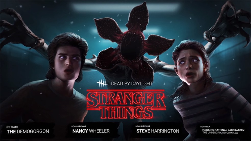 Stranger Things Season 4 Logo  Personagens de stranger things, Personagens