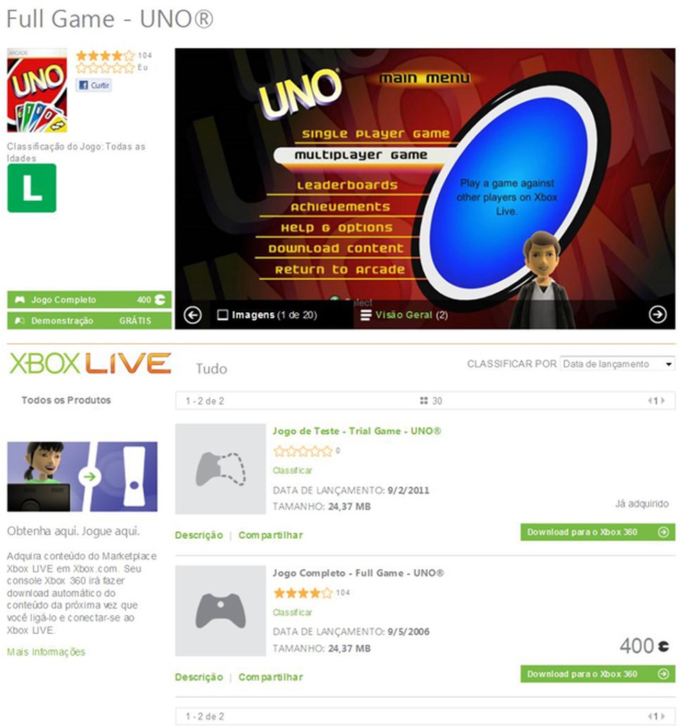 Como comprar jogos para seu Xbox 360 pelo site Xbox.com