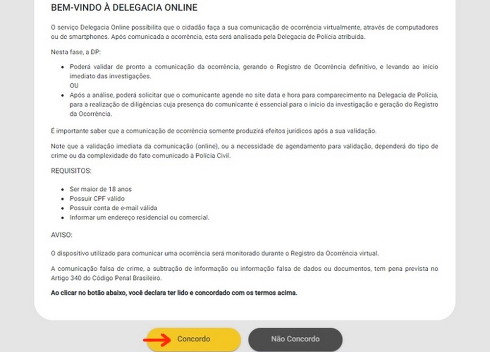 Como fazer boletim de ocorrência online e consultar o BO?