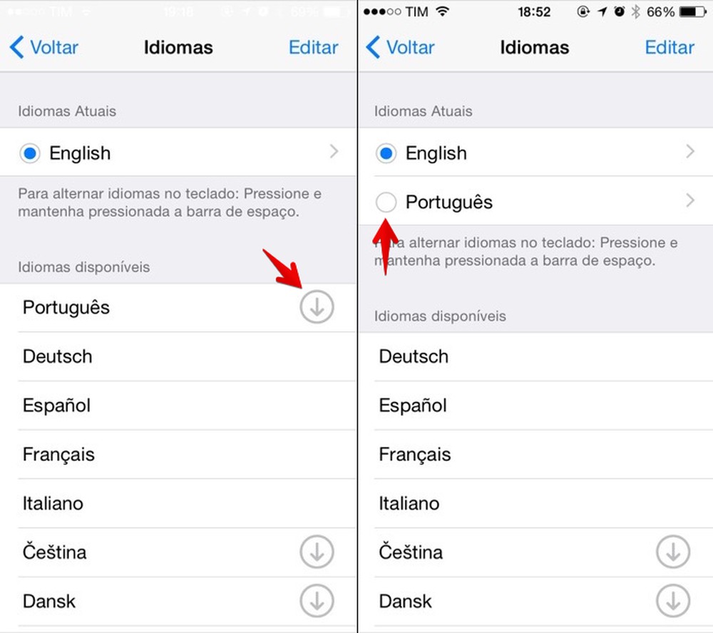 iOS: veja como baixar e instalar o idioma português para o Swype