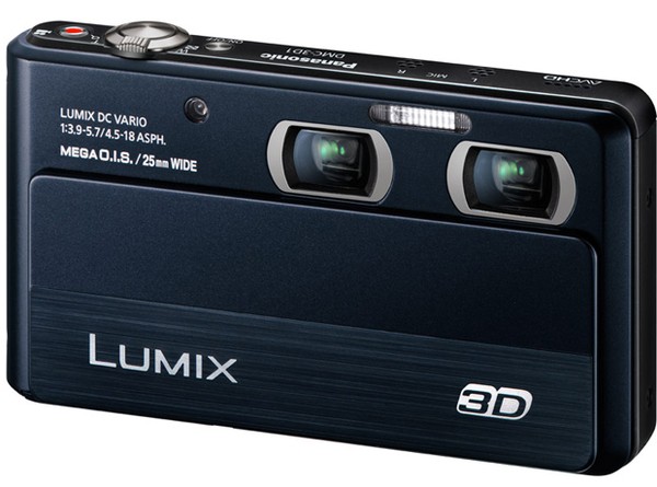 パナソニック　LUMIX　 3Dデジカメ　DMC-3D1 Panasonic Lumix DMC-3D1: câmera com duas lentes faz fotos em 3D