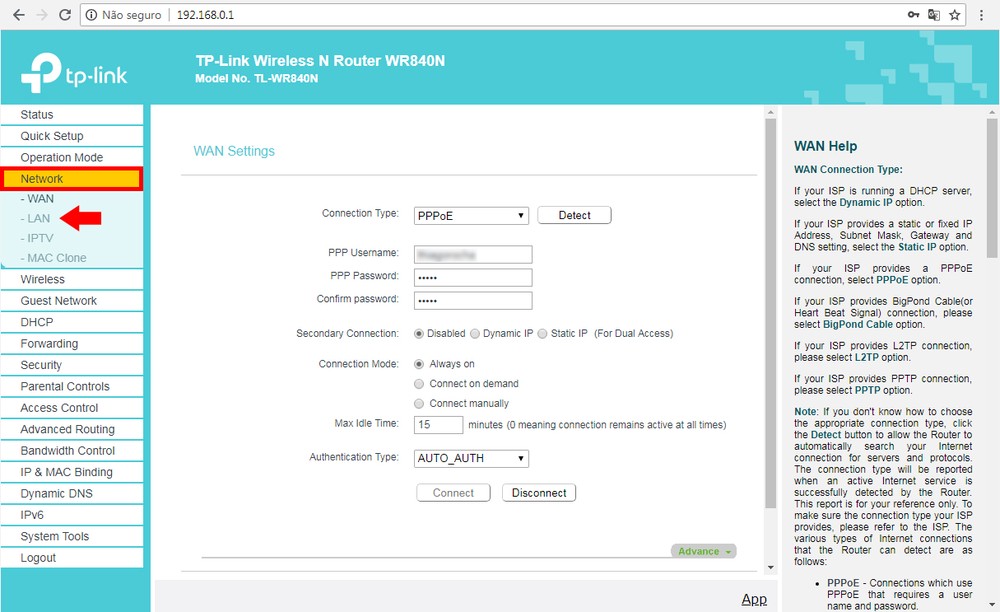Como mudar o endereço de IP do roteador da TP-Link