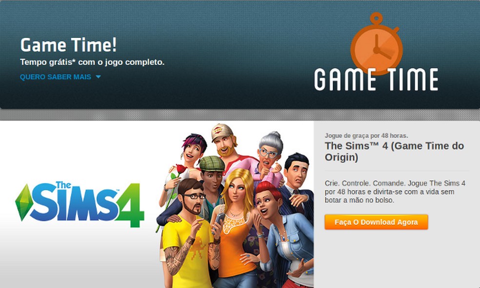 The Sims 4 está de graça na Origin dos EUA