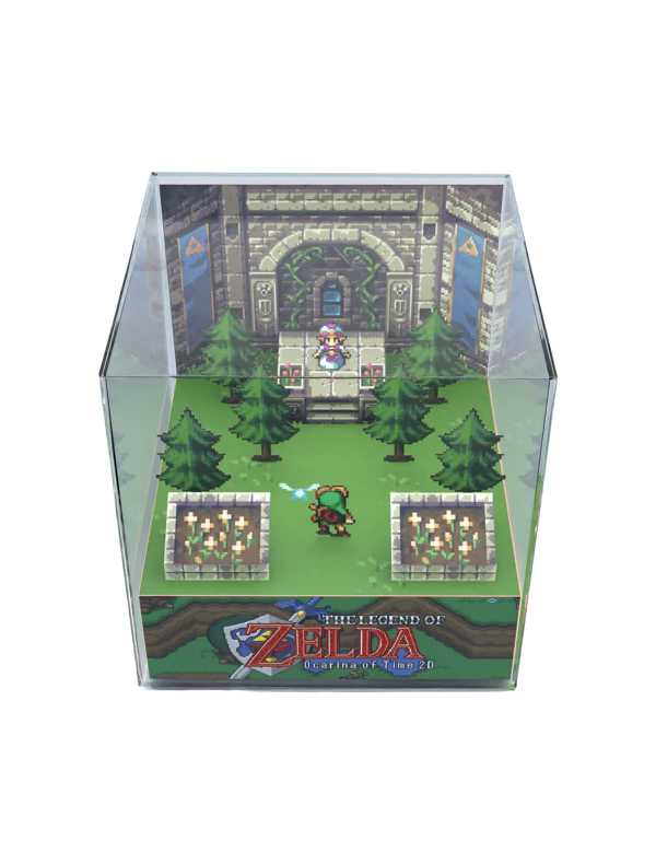 Cubo diorama Zelda