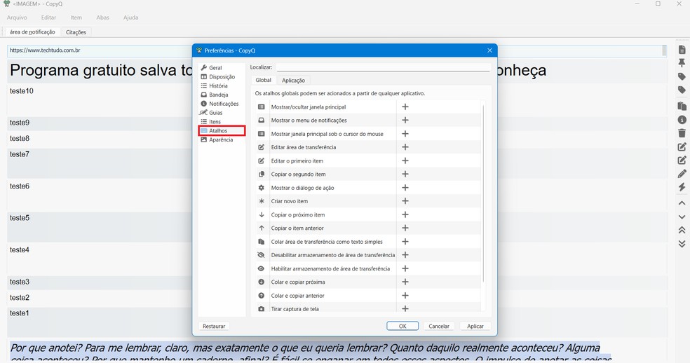  Reprodução/Caroline Silvestre
