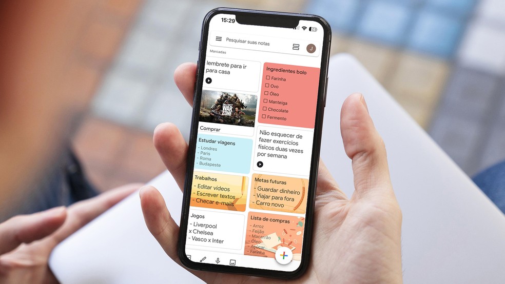 Google Keep é uma boa opção para anotar informações — Foto: Freepik/Julio Puiati