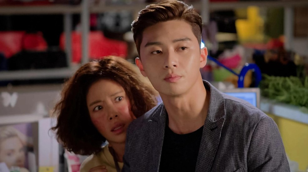 Ela Era Bonita (2015) é estrelado por Hwang Jung-eum (Os Inconquistáveis) e Park Seo-joon (O que Há de Errado com a Secretária Kim?)  — Foto: Divulgação/IMDb