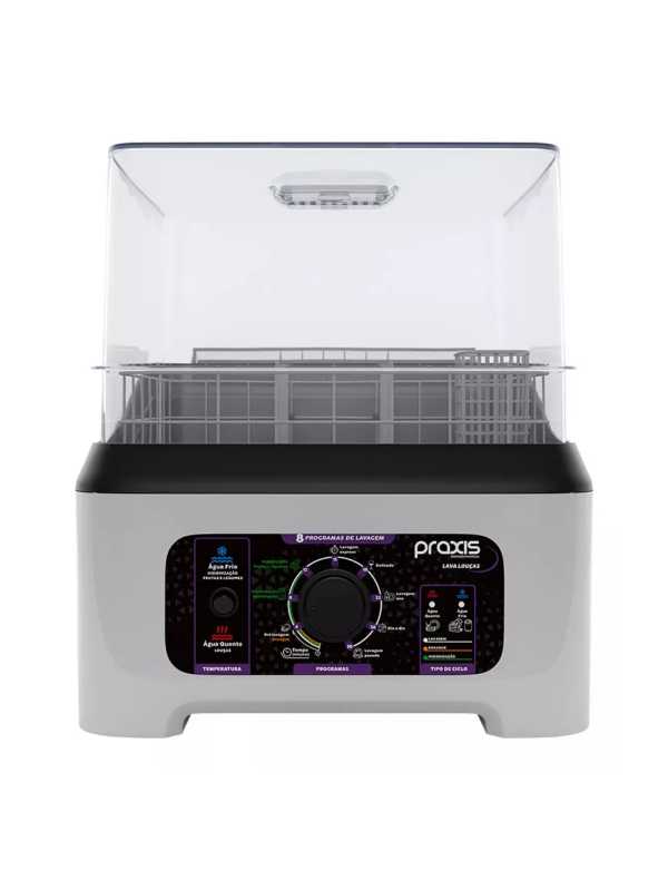 Lava-louças portátil Praxis Branca