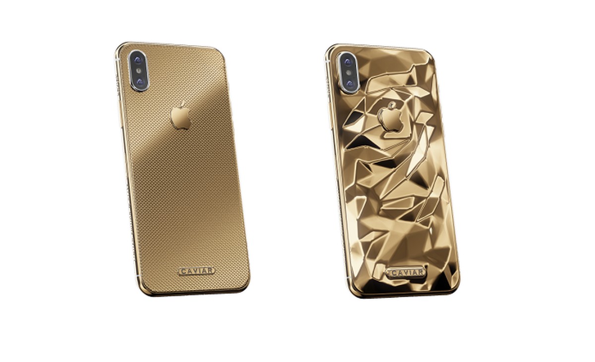iPhone X dourado feito de ouro 24K pode custar quase R$ 17 mil