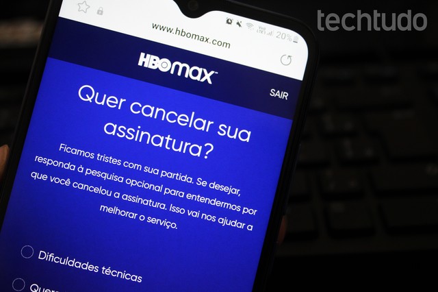 Como cancelar a assinatura do HBO Max pelo celular e computador