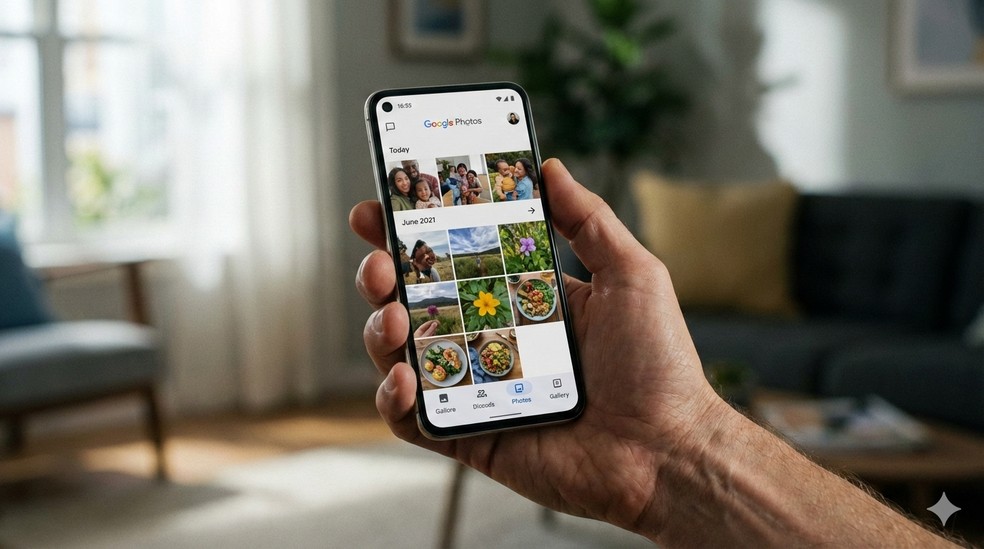 Por que voltamos a ver fotos antigas no fim de ano? Psicólogo explica — Foto: Gerado com Nano Banana