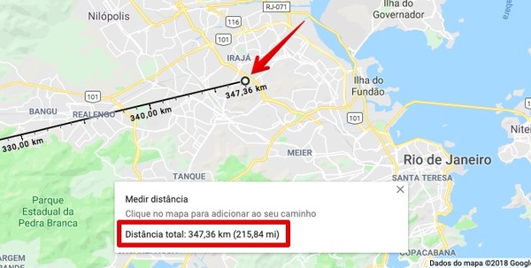 Google Maps: como descobrir a distância entre cidades