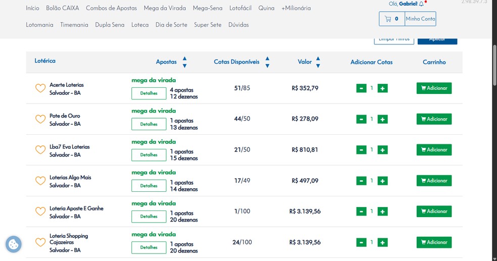  Reprodução/Gabriel Pereira