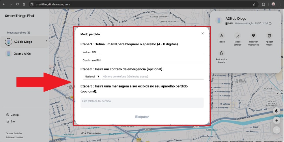Defina um PIN de bloqueio do Samsung — Foto: Reprodução/Diego Cataldo