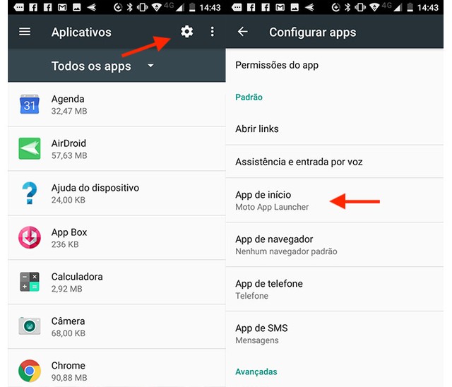 Como definir o Nova Launcher como padrão no Android