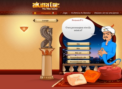 Akinator – O gênio que advinha em quem você está pensando agora em  Português