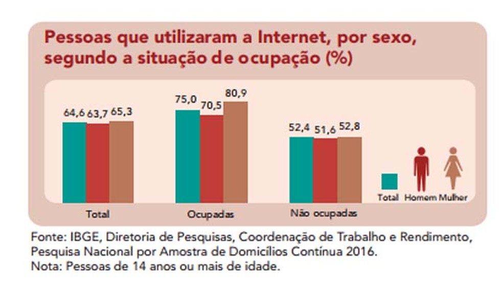 Confira, em tópicos, principais pontos da pesquisa IBGE sobre acesso à  internet