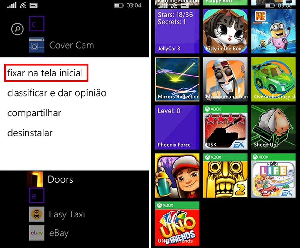 Aprenda A Criar Pastas De Aplicativos Na Tela Inicial Do Windows Phone 4296