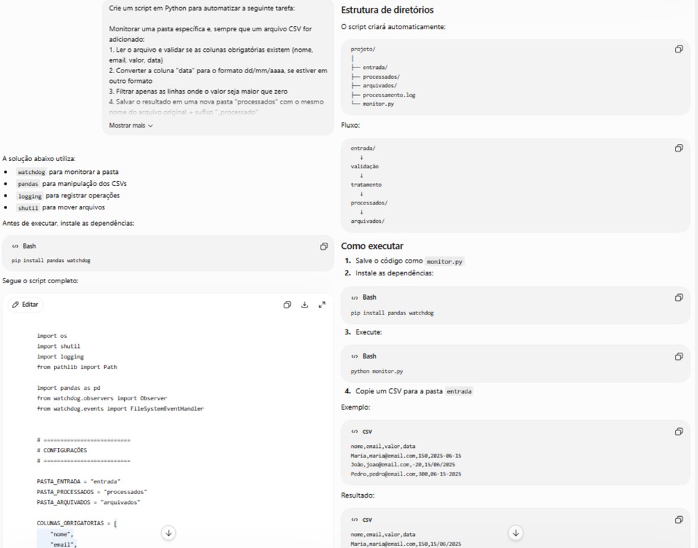  Reprodução/Chat GPT por Késya Holanda