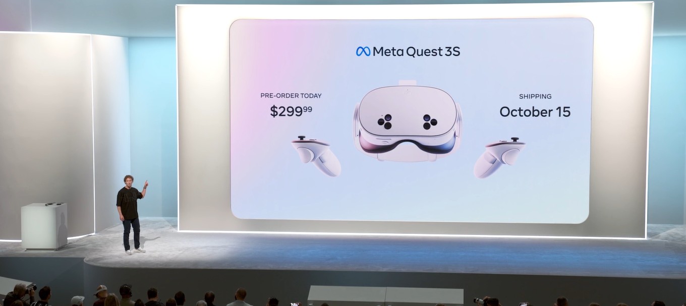 Meta Quest 3S: headset de realidade mista 'mais acessível' é anunciado ...