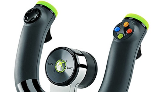 Volante sem fio da Microsoft para Xbox 360