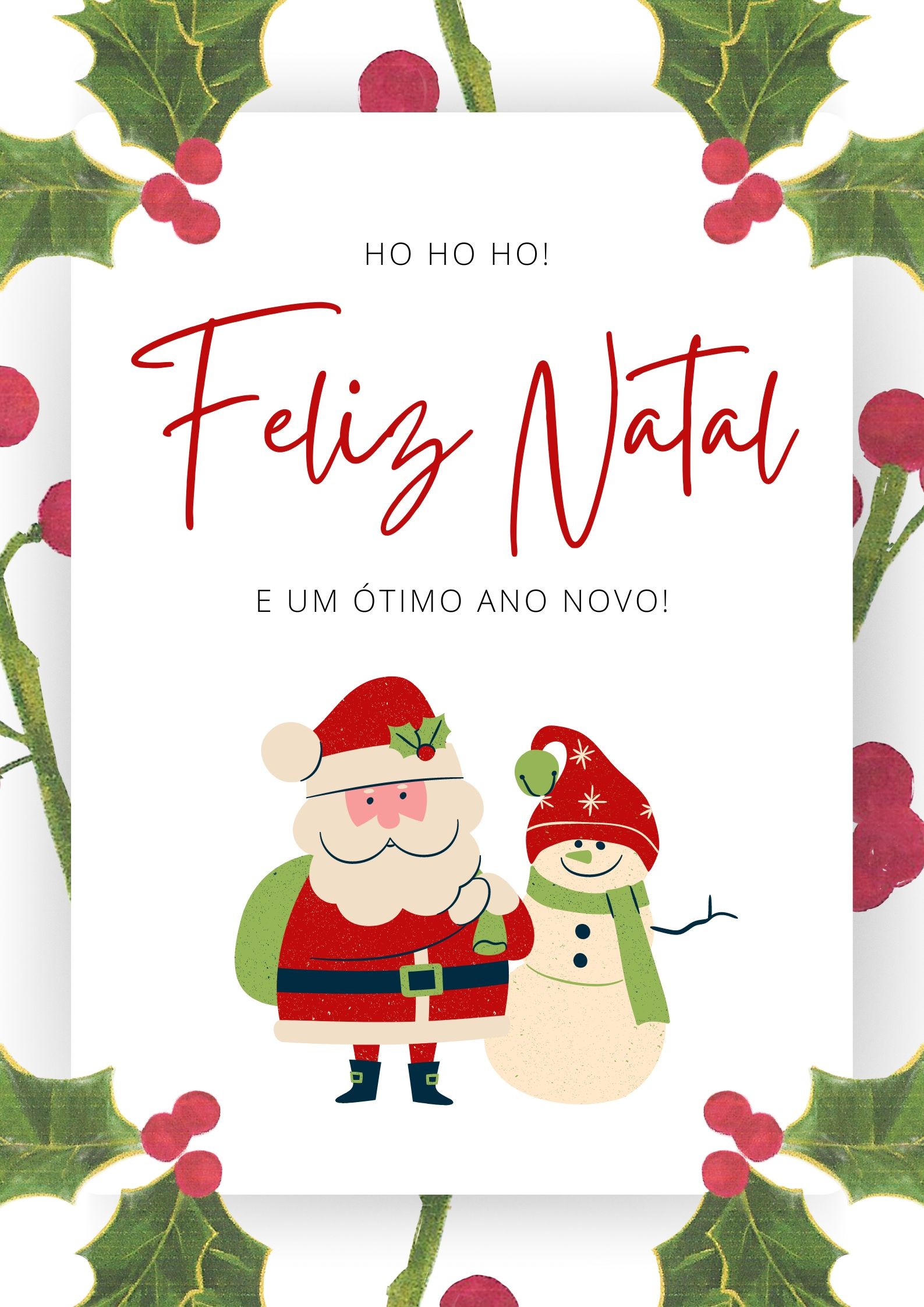 Cartão de Natal personalizado: veja 12 ideias criativas para se inspirar