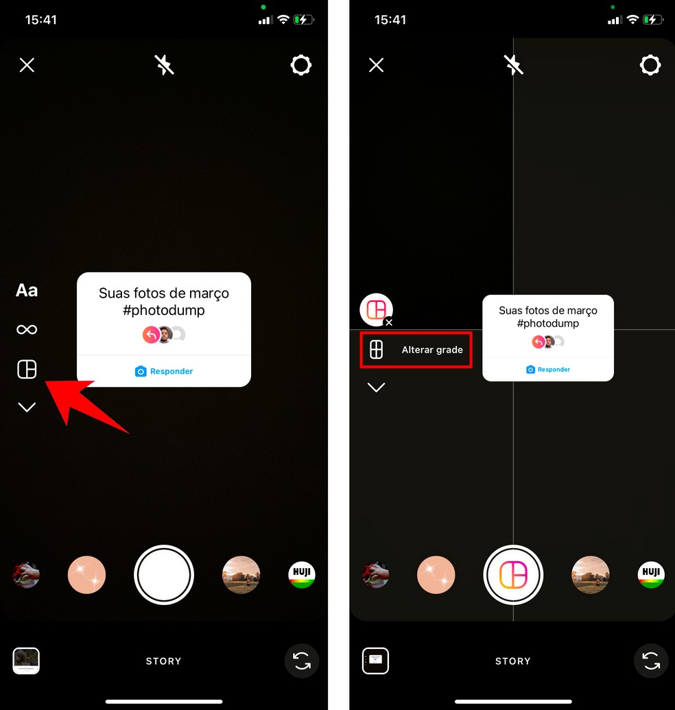 Como fazer photo dump no Instagram