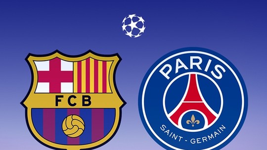Barcelona x PSG ao vivo: veja horário e onde assistir à Champions League
