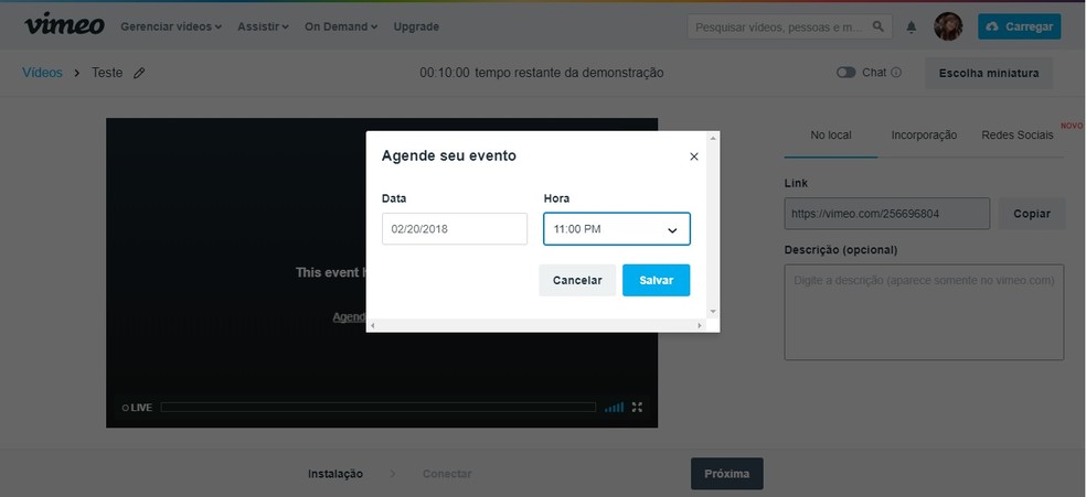 Vimeo permite transmitir vídeo ao vivo em várias redes ao mesmo tempo