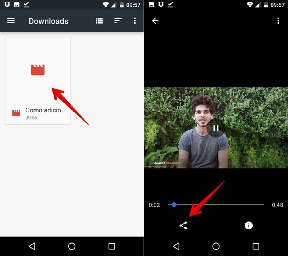 Como colocar vídeo do YouTube no Status do WhatsApp