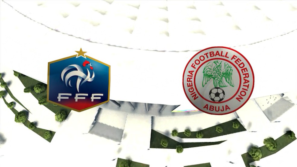 Simulação Copa do Mundo Fifa 2014: França x Nigéria (Foto: Reprodução/Murilo Molina) — Foto: TechTudo