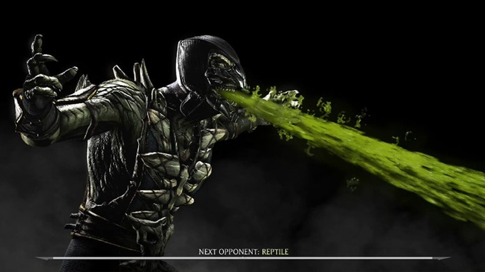Reptile será seu adversário na luta secreta assim como no primeiro Mortal Kombat (Foto: Reprodução/YouTube) — Foto: TechTudo