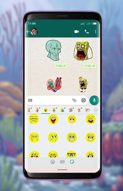 Figurinha do Bob Esponja para WhatsApp: saiba usar app com stickers
